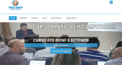 Desktop Screenshot of megagenius.com.br
